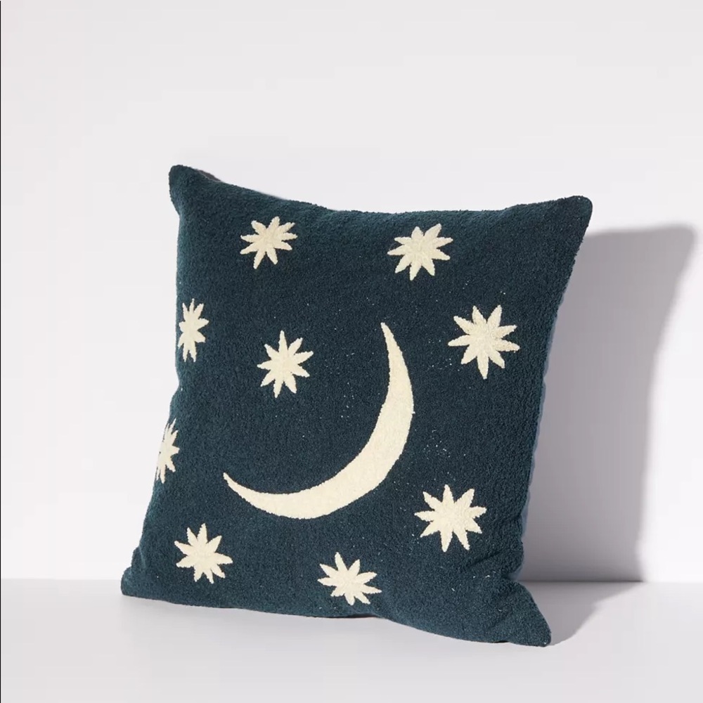 Urban outfitters Mike Willcox moon throw pillow